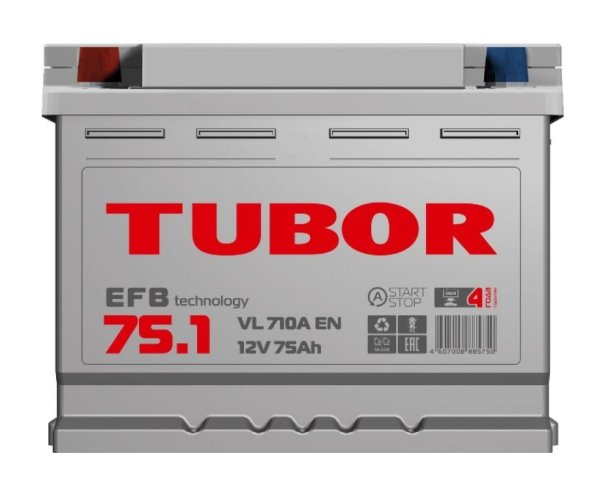 Tubor EFB 6СТ-75.1 VL