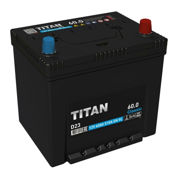 Titan Asia Classic D23 6СТ-60.0 VL